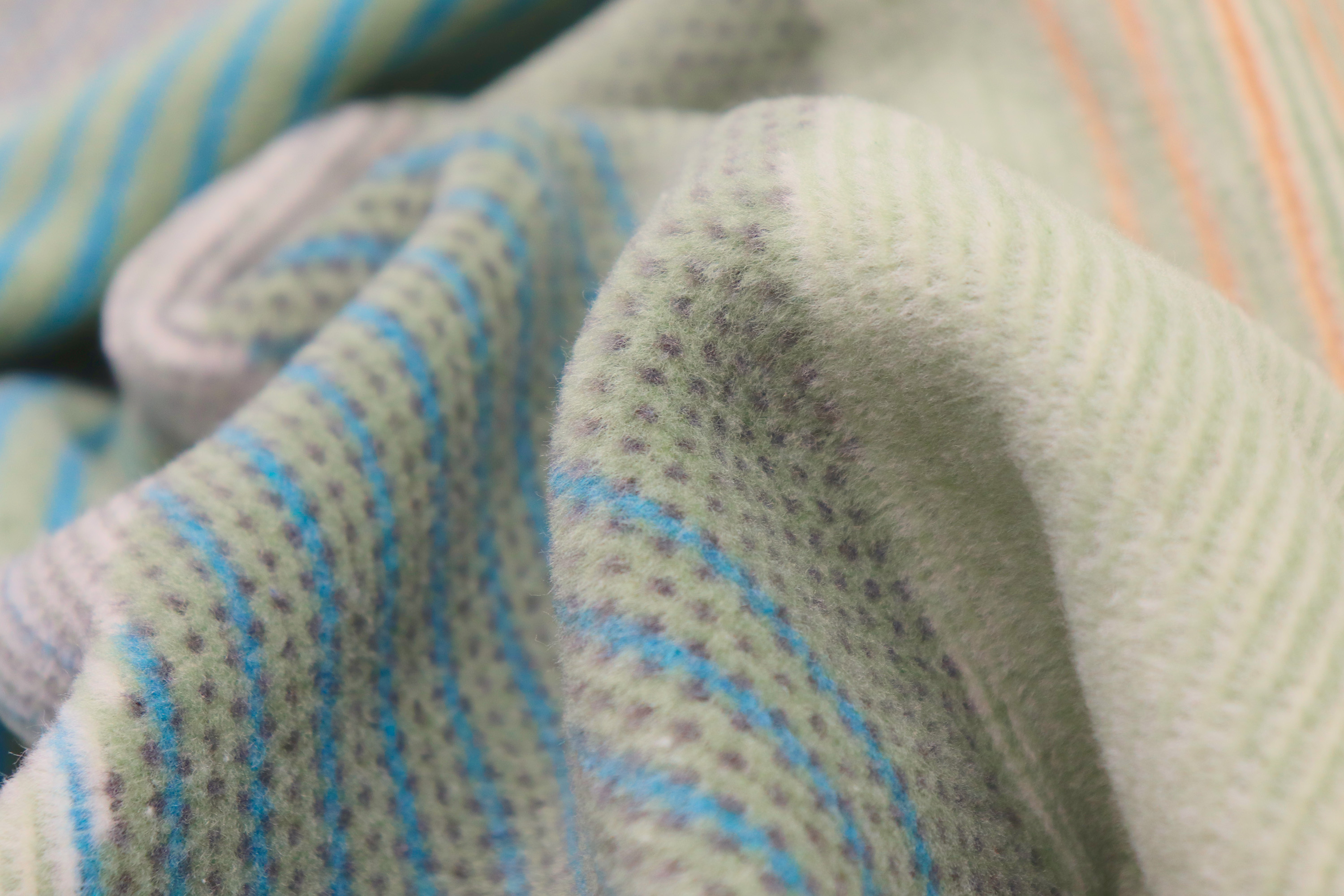 Wohndecke Nordic Flow Nahaufnahme Flor