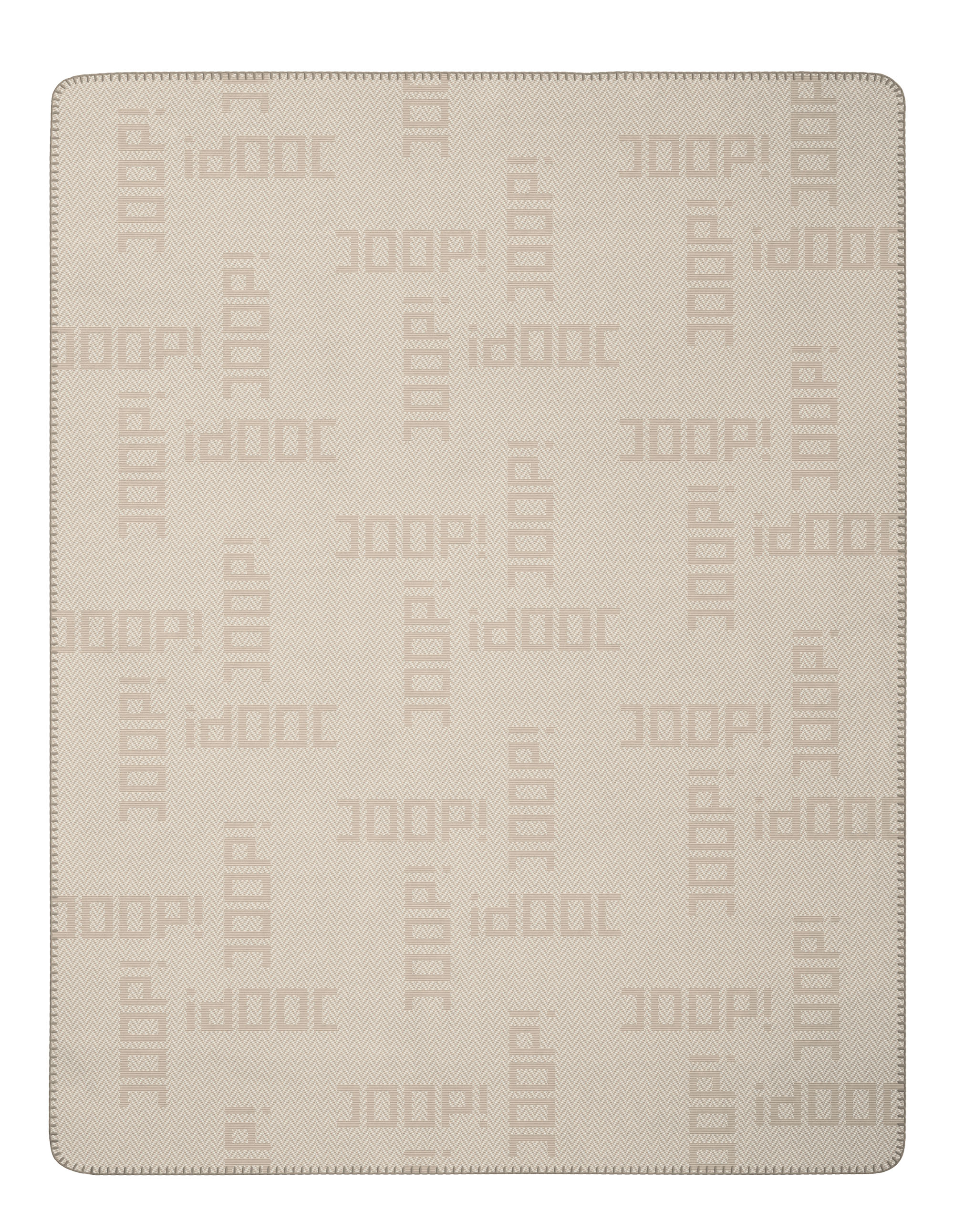 Wohndecke JOOP! Herringbone Sand Freisteller Vorderseite