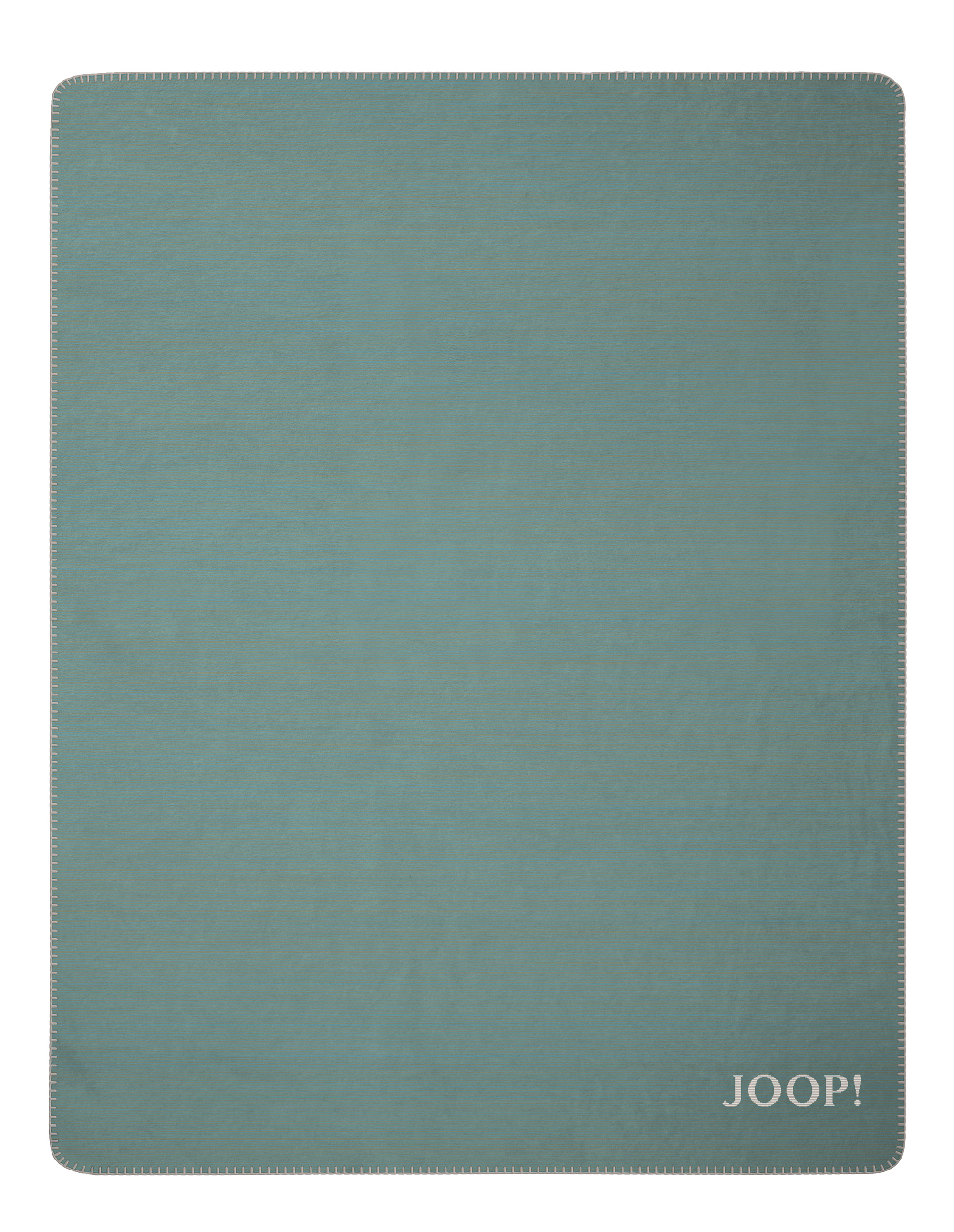 Wohndecke JOOP! Melange-Doubleface Emerald-Natur Fresiteller Vorderseite